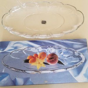 Mikasa Duchess Glass Oval Dish